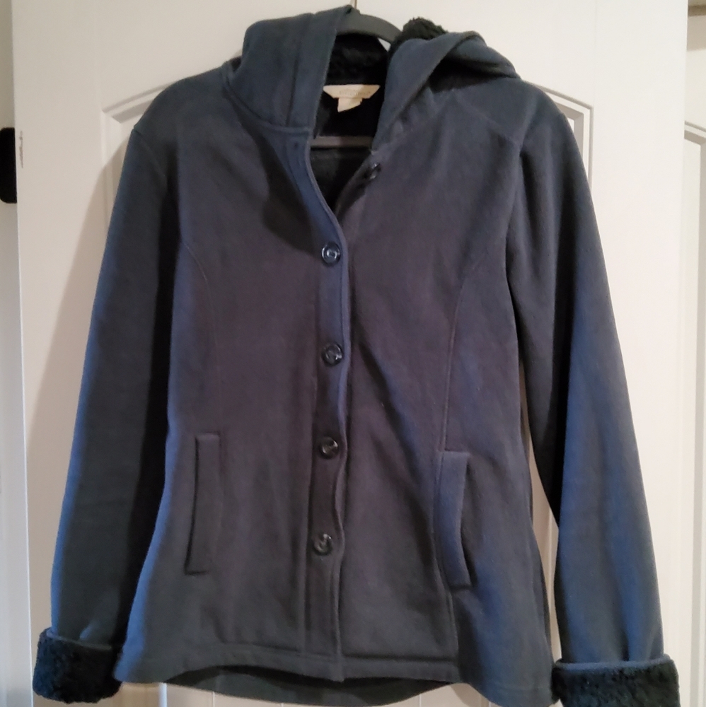 Fall hooded jacket